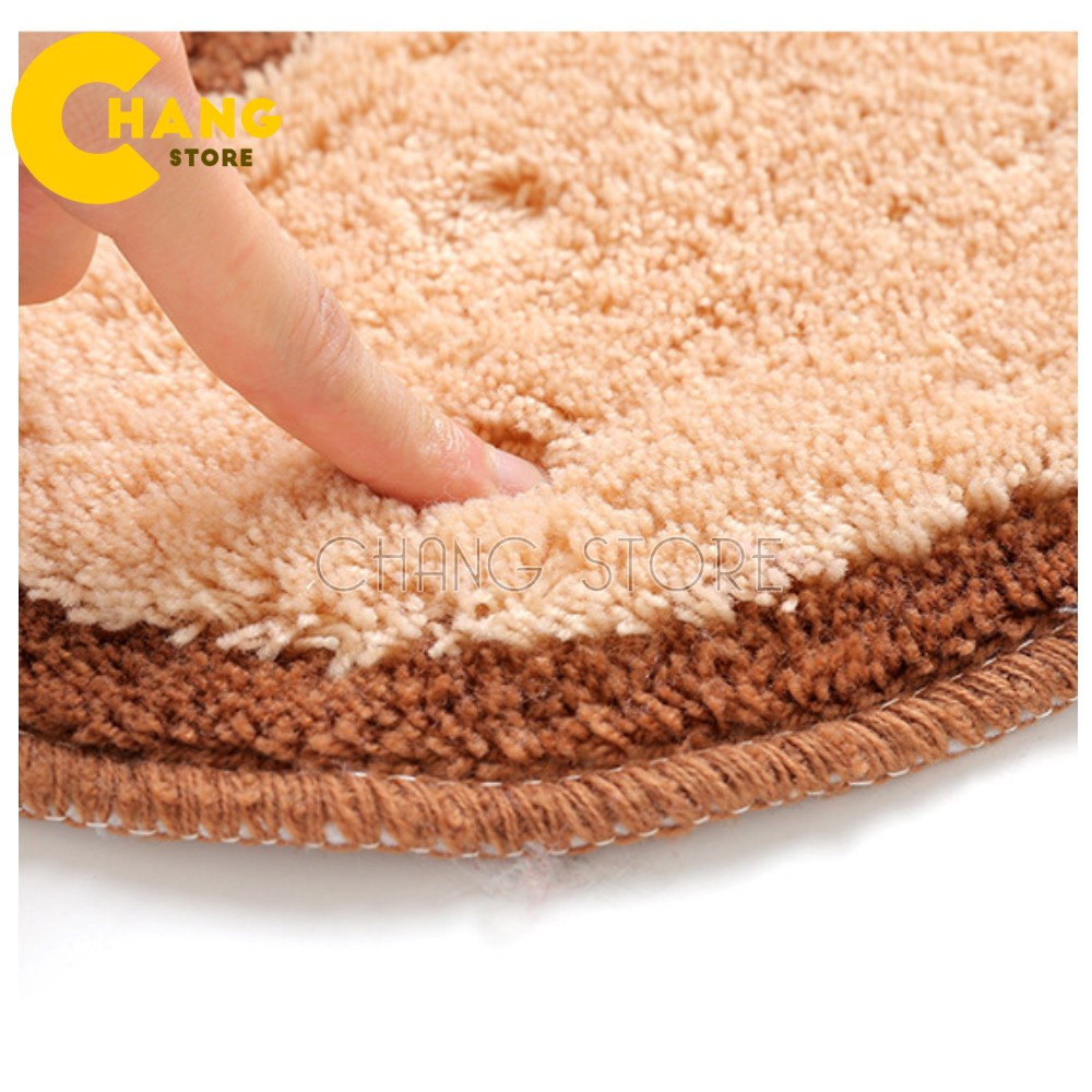 Thảm Lau Chân Siêu Thấm Chống Trượt Họa Tiết Hình Bàn Chân Đáng Yêu
