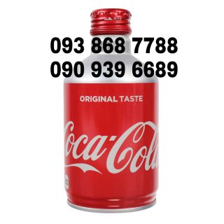 Coca Cola Nhật chai nhôm nắp vặn 300ml