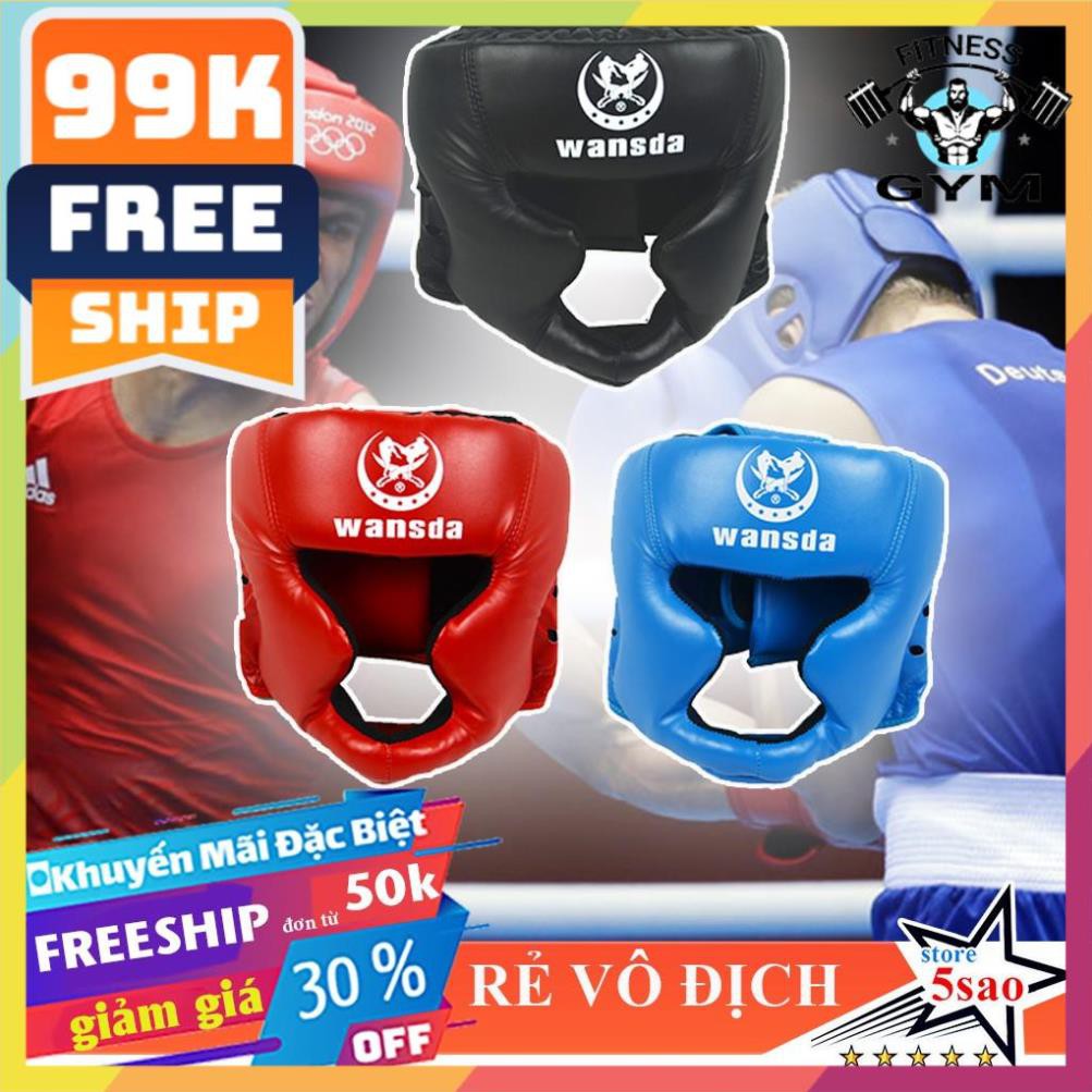 FREESHIP🎁 Mũ boxing bảo vệ đầu ⚡FREESHIP⚡ Mũ Kick Boxing tập võ