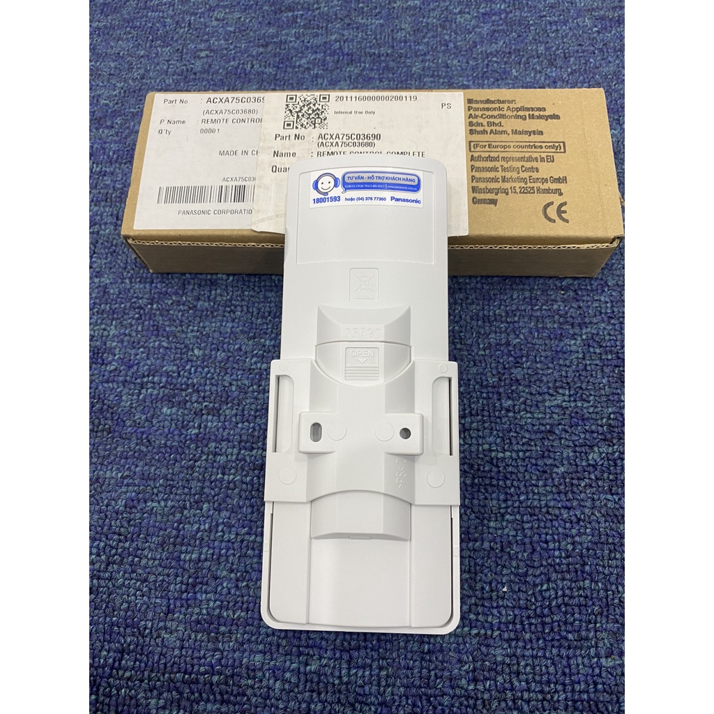 [Hàng chính hãng] Remote điều khiển máy lạnh Panasonic CS-PU9TKH-8/ CS-PU12TKH-8