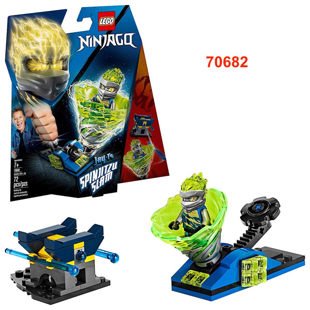 Lego HaHa - Lego Ninjago - Con quay lốc xoáy Ninja siêu cấp - 70681, 70682, 70683, 70684