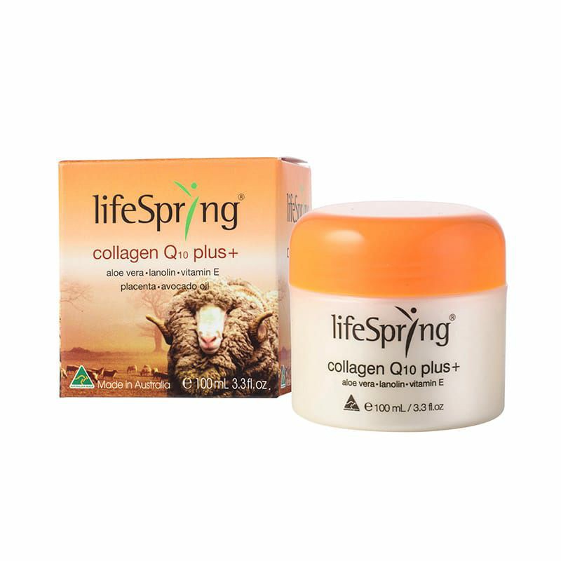 Kem nhau thai cừu Úc LifeSpring Collagen Q10 Plus +