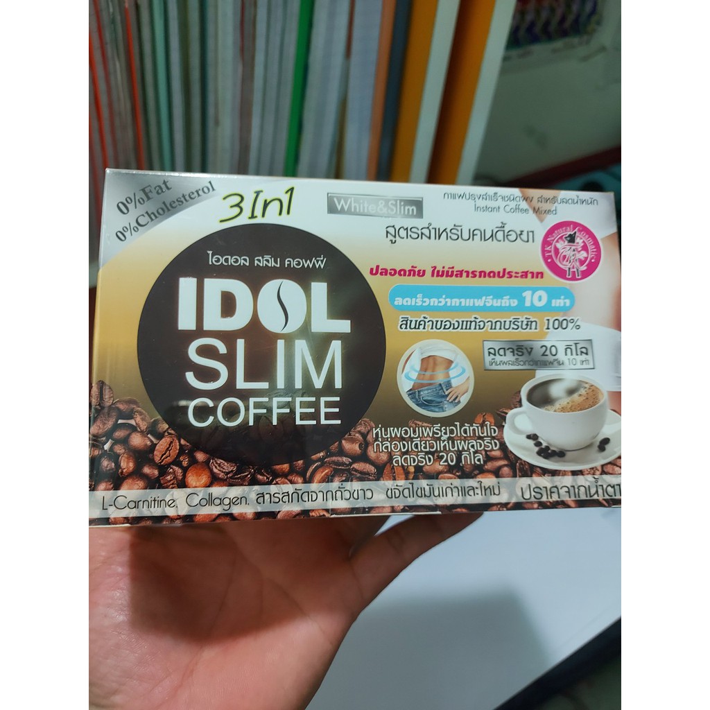 CAFE GIẢM CÂN IDOL SLIM COFFEE mẫu mới