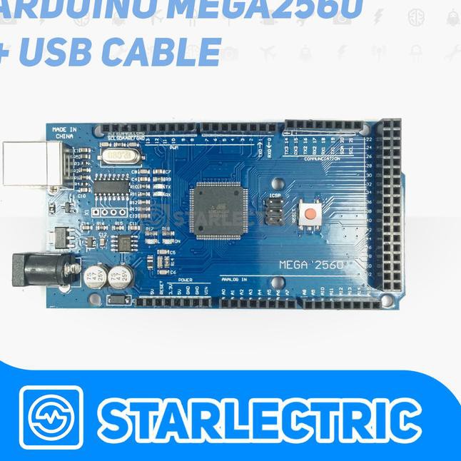 Arduino Mega 2560 Ch340 + Cáp Usb