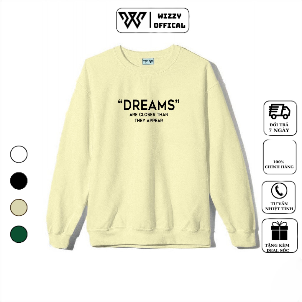 Áo nỉ sweater Hàn Quốc, áo thu đông nam dài tay cổ tròn 4 màu trẻ trung phong cách mã mã 01