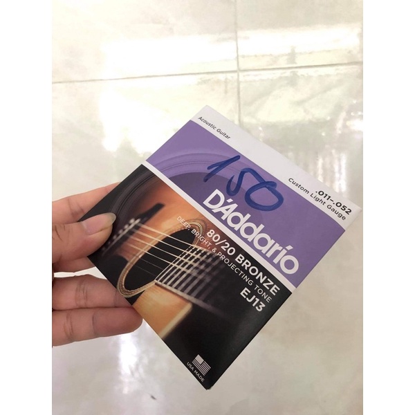 Dây đàn Acoustic Daddrio EJ13