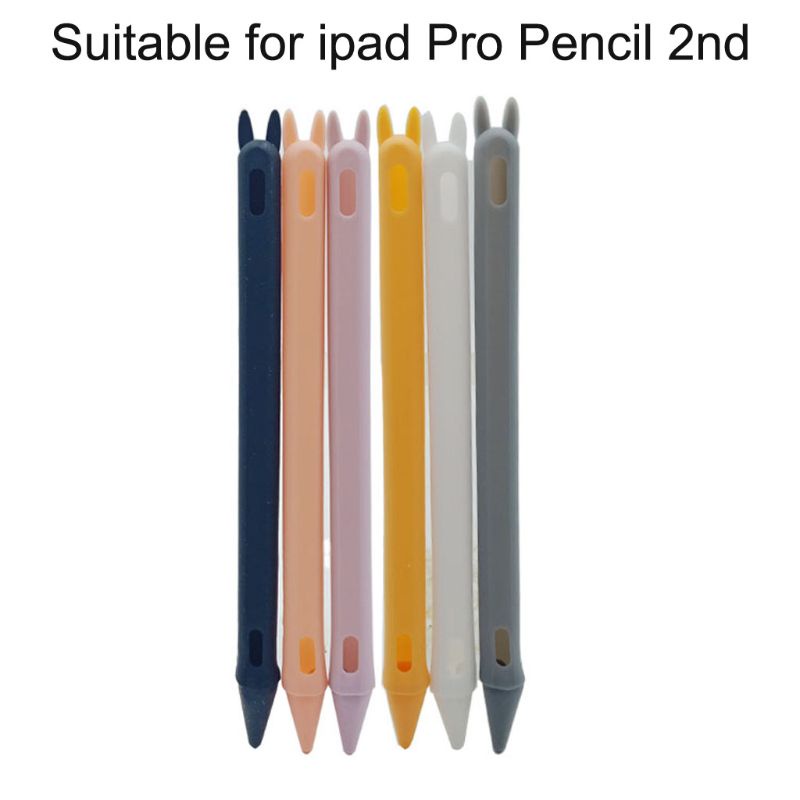 Vỏ Bảo Vệ Bằng Silicon Chống Thấm Nước Cho Apple Pencil 2nd