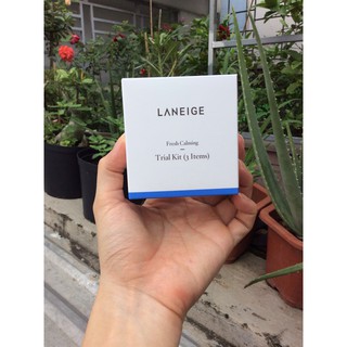 Set dưỡng da Laneige Fresh Calming Trial Kit
