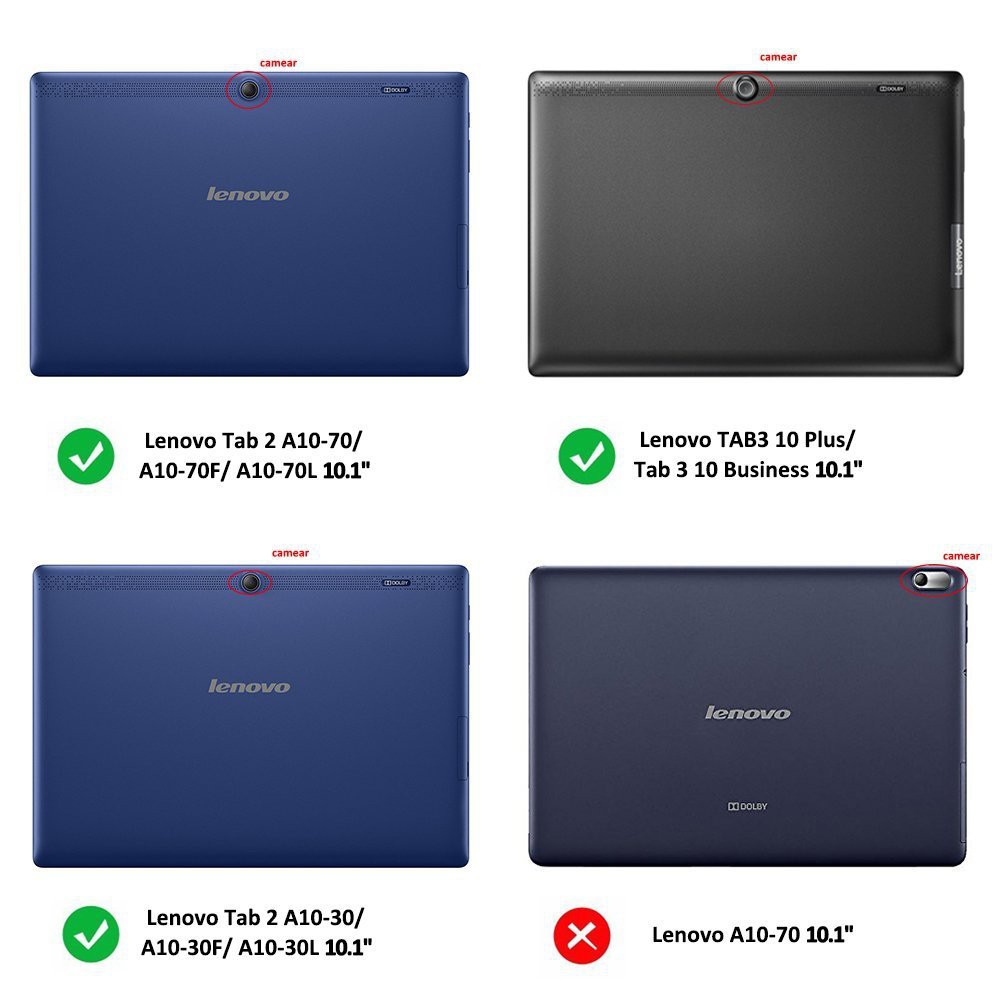 Bao Da Lenovo TAB 3 TB3-X70 / TAB 2 A10-70 / TAB 2 TB2-X30 A10-30 Cover Dành Cho Máy Tính Bảng