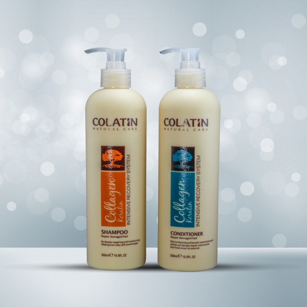 (Gía Sốc) Dầu Cặp Keratin Collagen Colatin Dưỡng Chất Tơ Tằm