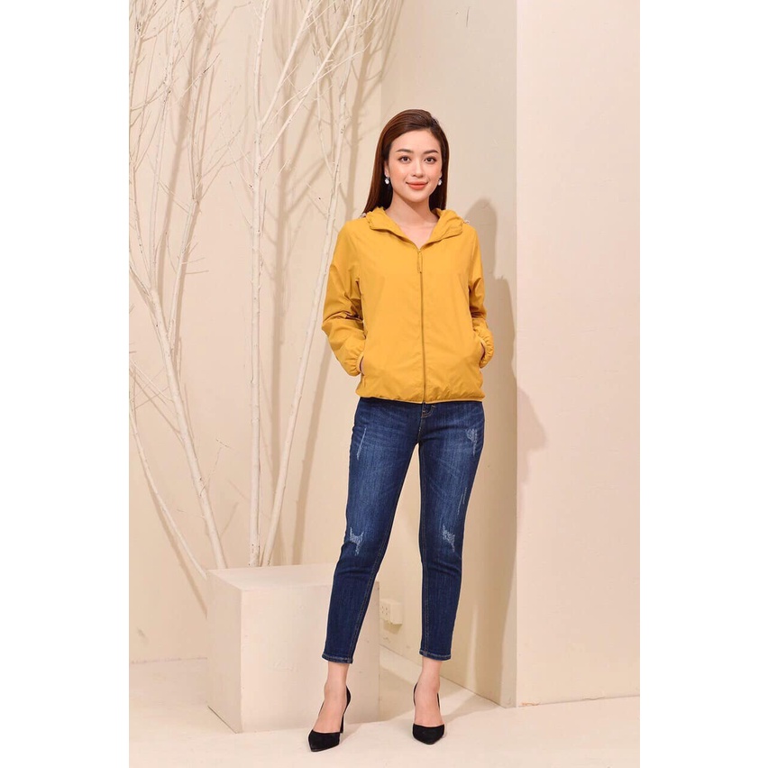 Áo khoác nữ vân gạo nữ cao cấp, áo khoác gió dù cực đẹp tôn dáng nổi bật tại DiHu fashion