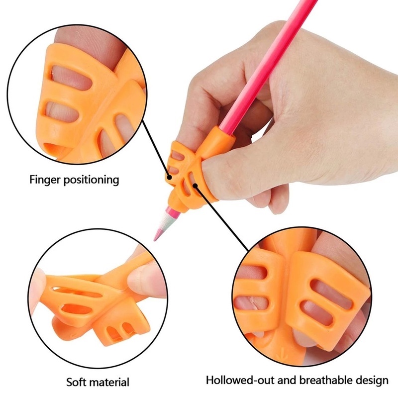 Set 3 / 9 Hộp Đựng Bút Bằng Silicone Dành Cho Các Bé