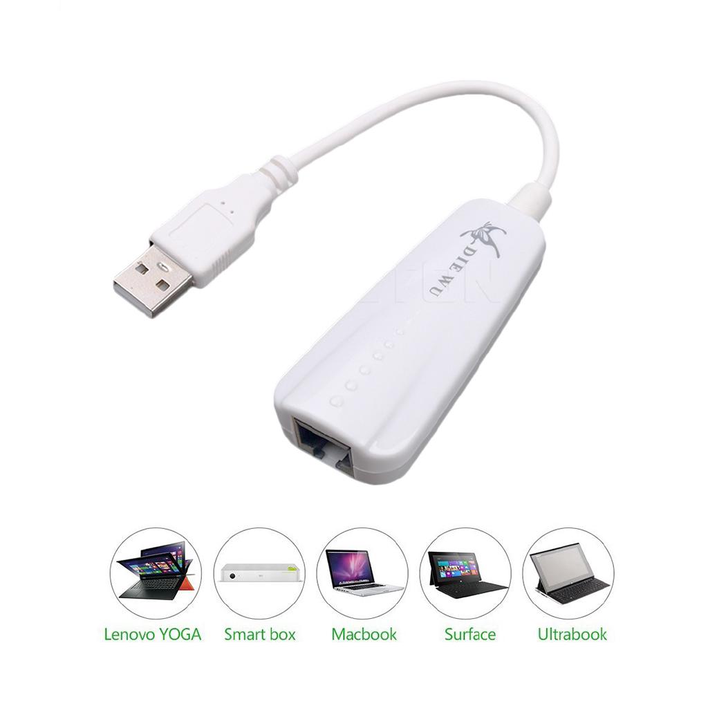Card mạng USB 2.0 Gigabit USB sang RJ45 cho Windows 7 / 8 / 10 / XP