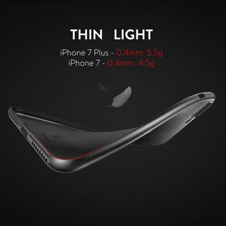 [FREE SHIP] ỐP LƯNG IPHONE 7PLUS ĐỎ BASEUS SIÊU MỎNG