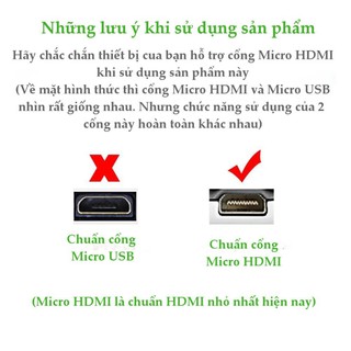 [FREESHIP 99K]_Cáp Micro HDMI to HDMI âm 20cm Ugreen 20134