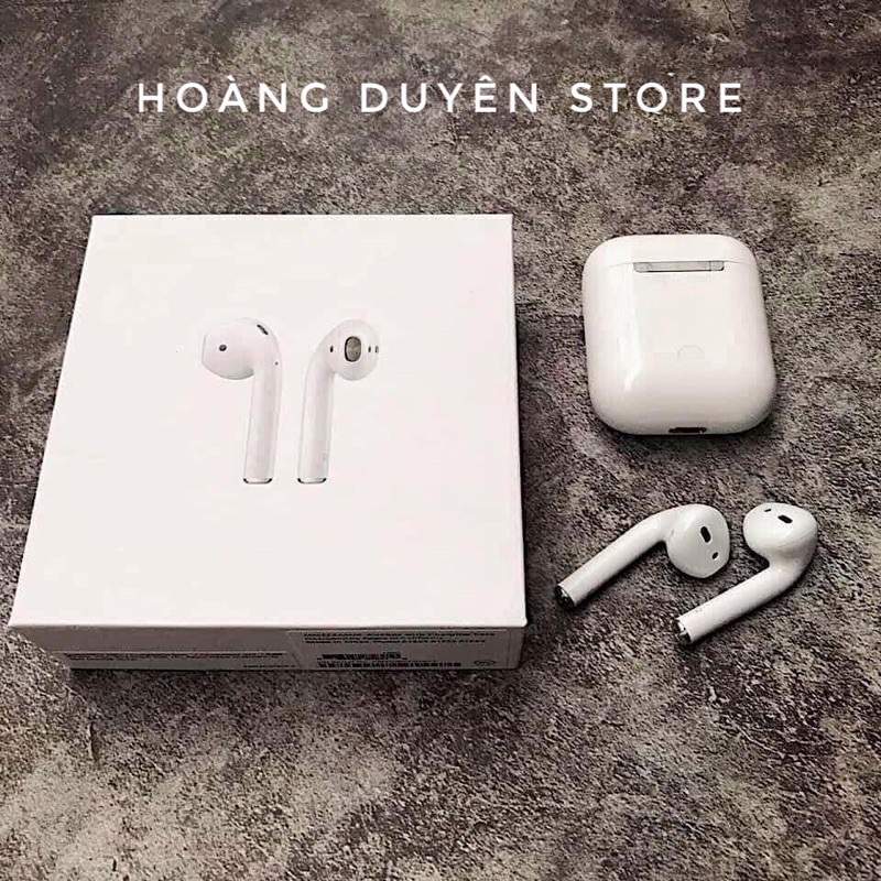 (BH 12 Tháng) Siêu Phẩm Tai Nghe Airpods 2 [ Check Setting - Đổi Tên - Định Vị - Hiển thị phần trăm pin liên tục ] | BigBuy360 - bigbuy360.vn