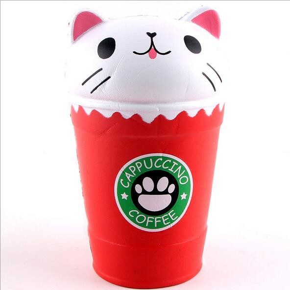 Đồ Chơi Squishy Hình Ly Cà Phê Dễ Thương