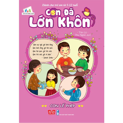 Sách - Con đã lớn khôn (Con lễ phép) - 55k