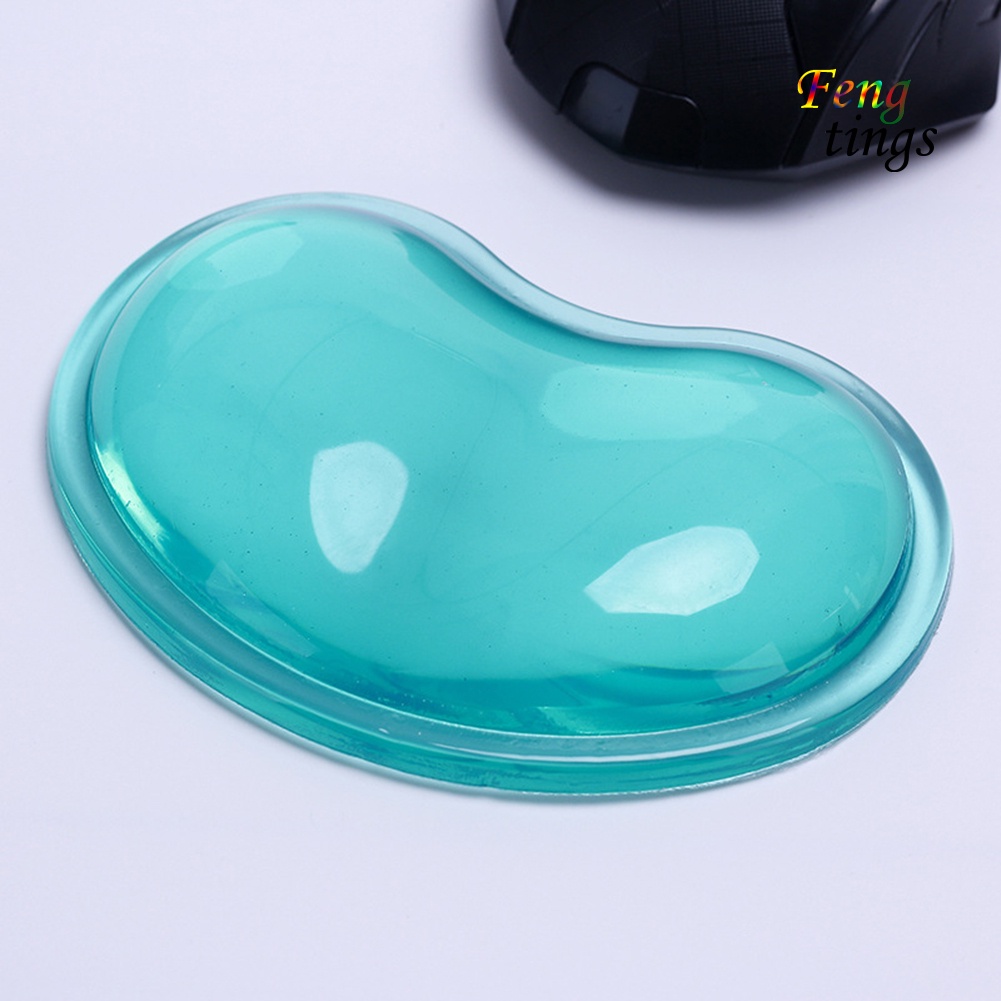 Miếng Lót Chuột Máy Tính Bằng Silica Gel Hình Trái Tim Hỗ Trợ Cổ Tay