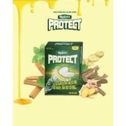 Viên ngậm MyVita Protect (Sát trùng mũi họng, bổ phế - Giảm ho, đau rát cổ họng, khản tiếng, ho đờm)