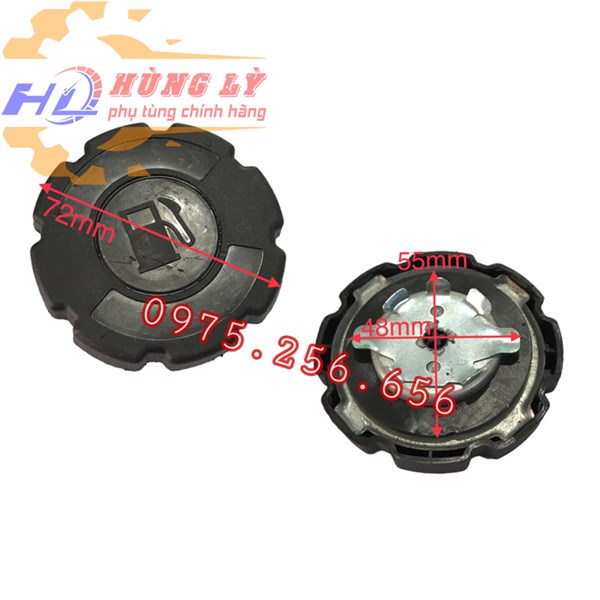 Nắp bình dầu máy nổ 170 xăng phụ tùng máy nông nghiệp Hùng Lỳ