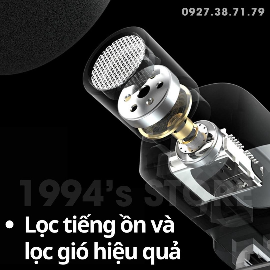 Combo 2 micro cài áo không dây - kết nối 2.4G xa 20m - Dùng để livestream, quay vlog, Tiktok, dạy học Online, bán hàng