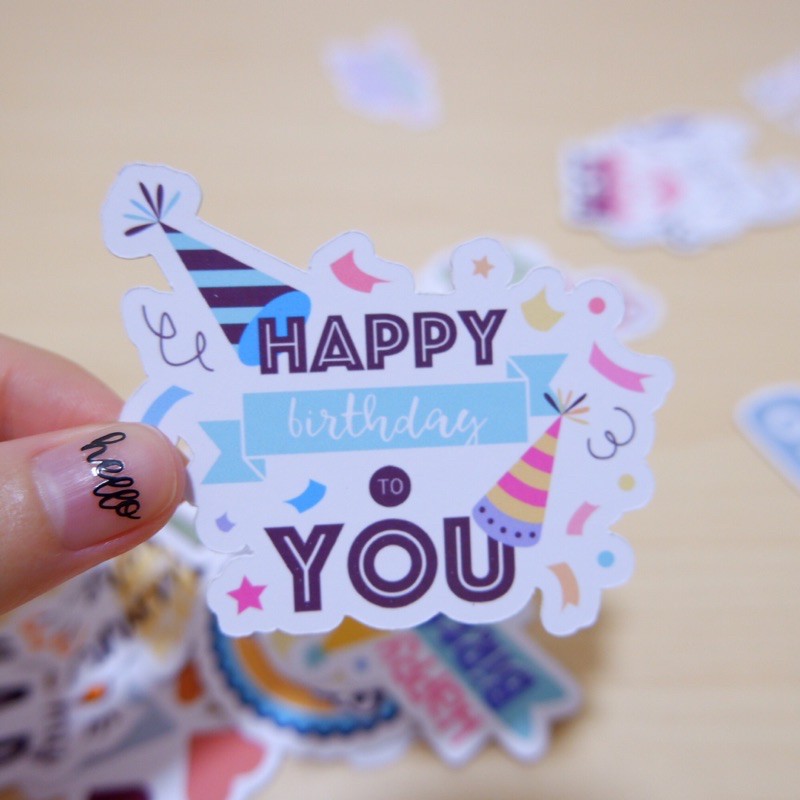 BABY Sticker die-cut - Sticker cắt rời - Nguyên vật liệu làm Scrapbook Handmade - Nhật Ký Cho Bé Yêu P.1