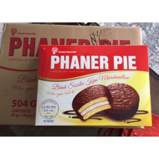 BÁNH PHANER PIE Luxury 504g x 18 cái