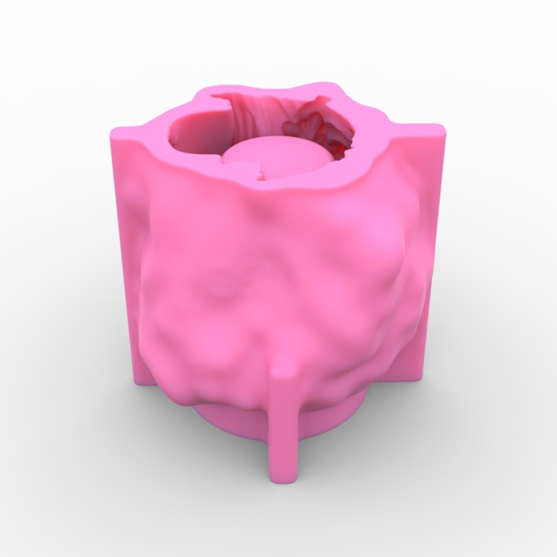 Khuôn Silicone Làm Chậu Hoa 3D Hình Cô Gái Xinh Đẹp