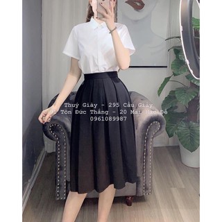 sơ mi uni cộc tay