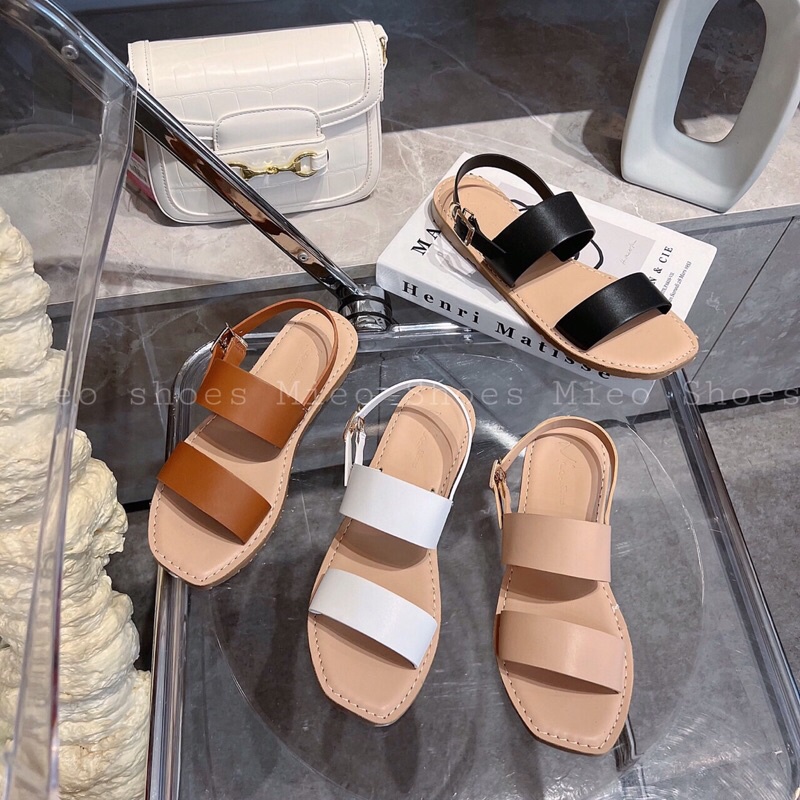 SANDAL HAI QUAI HẬU MIEOSHOES ( S175 S176 S177 S178 )