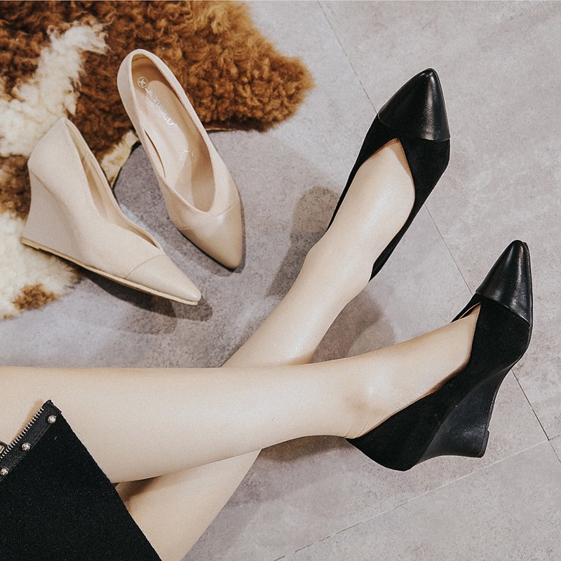 Giày đế xuồng cao 8cm size 34/40 130520