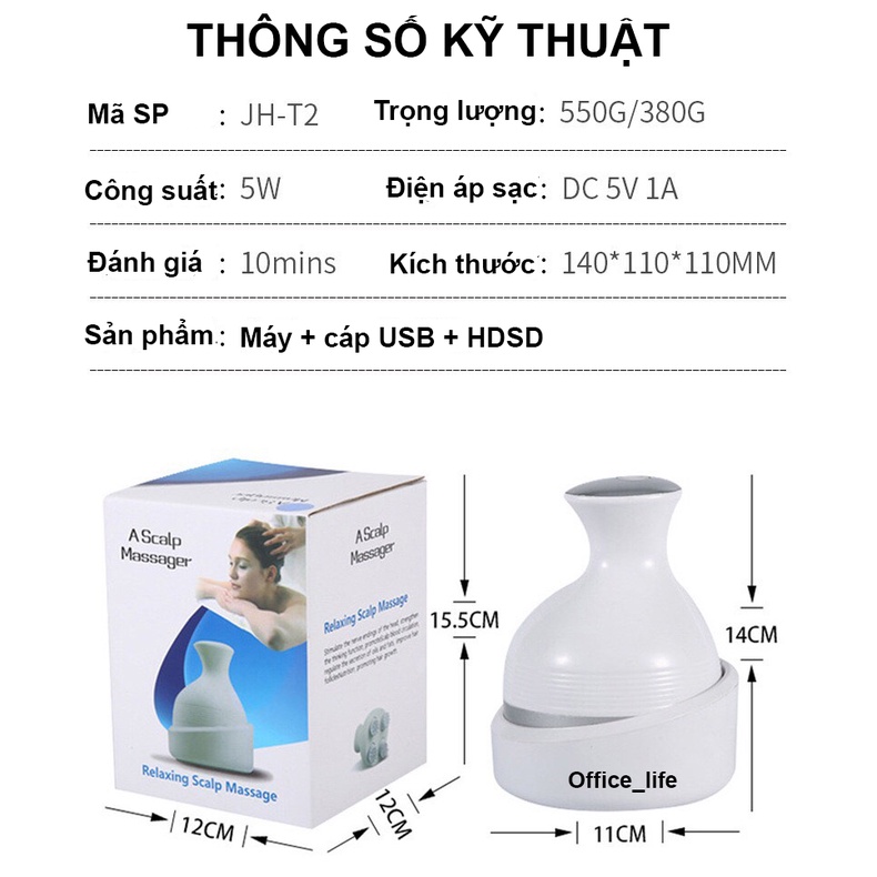 Máy massage cầm tay đa năng cao cấp