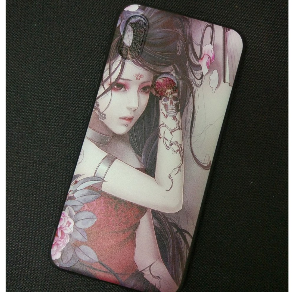 Ốp lưng Xiaomi Redmi S2 cao su in hình họa tiết nổi đẹp mắt