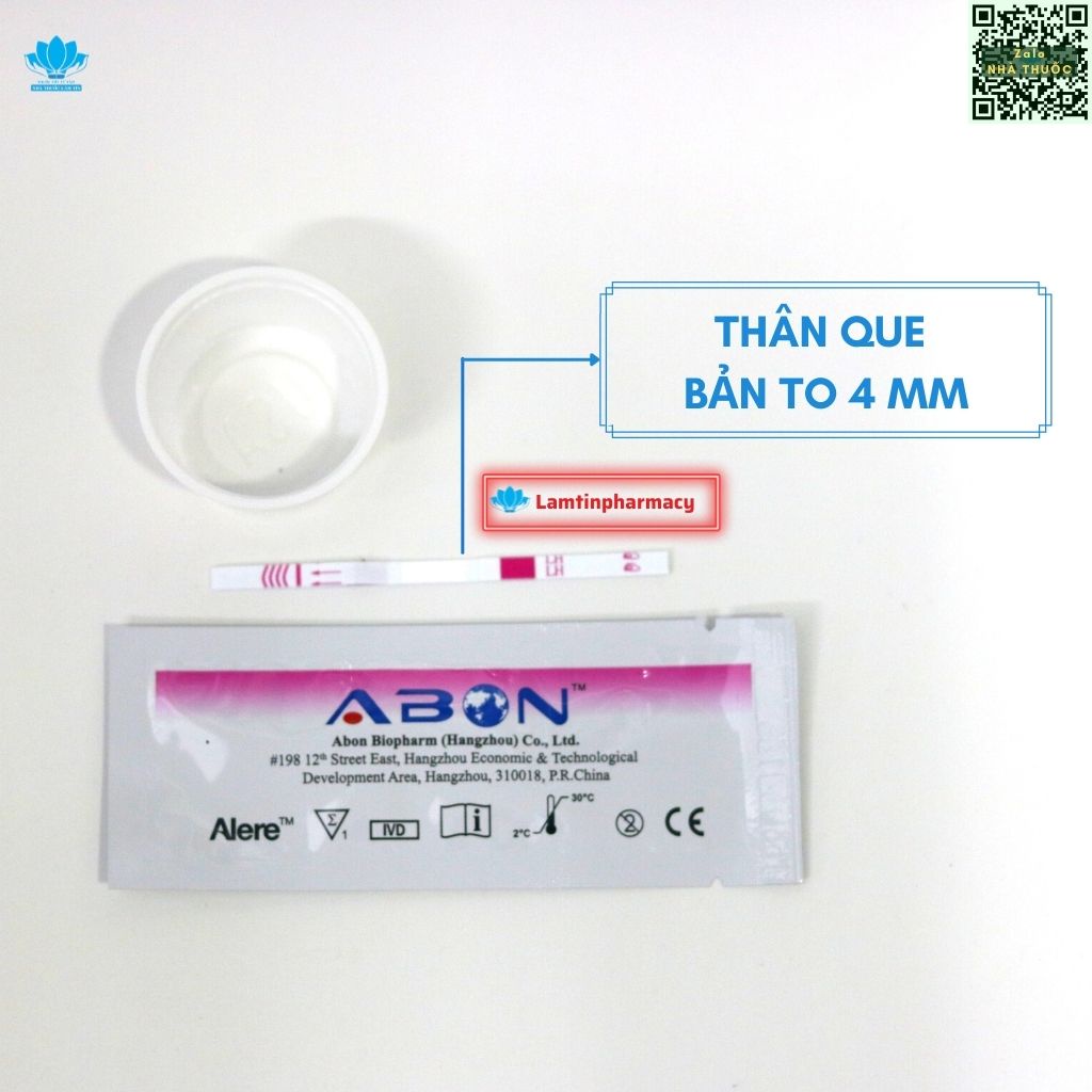 Que thử trứng abon chính hãng - biết chính xác ngày rụng trứng hộp { hộp 7 que } - che tên khi giao