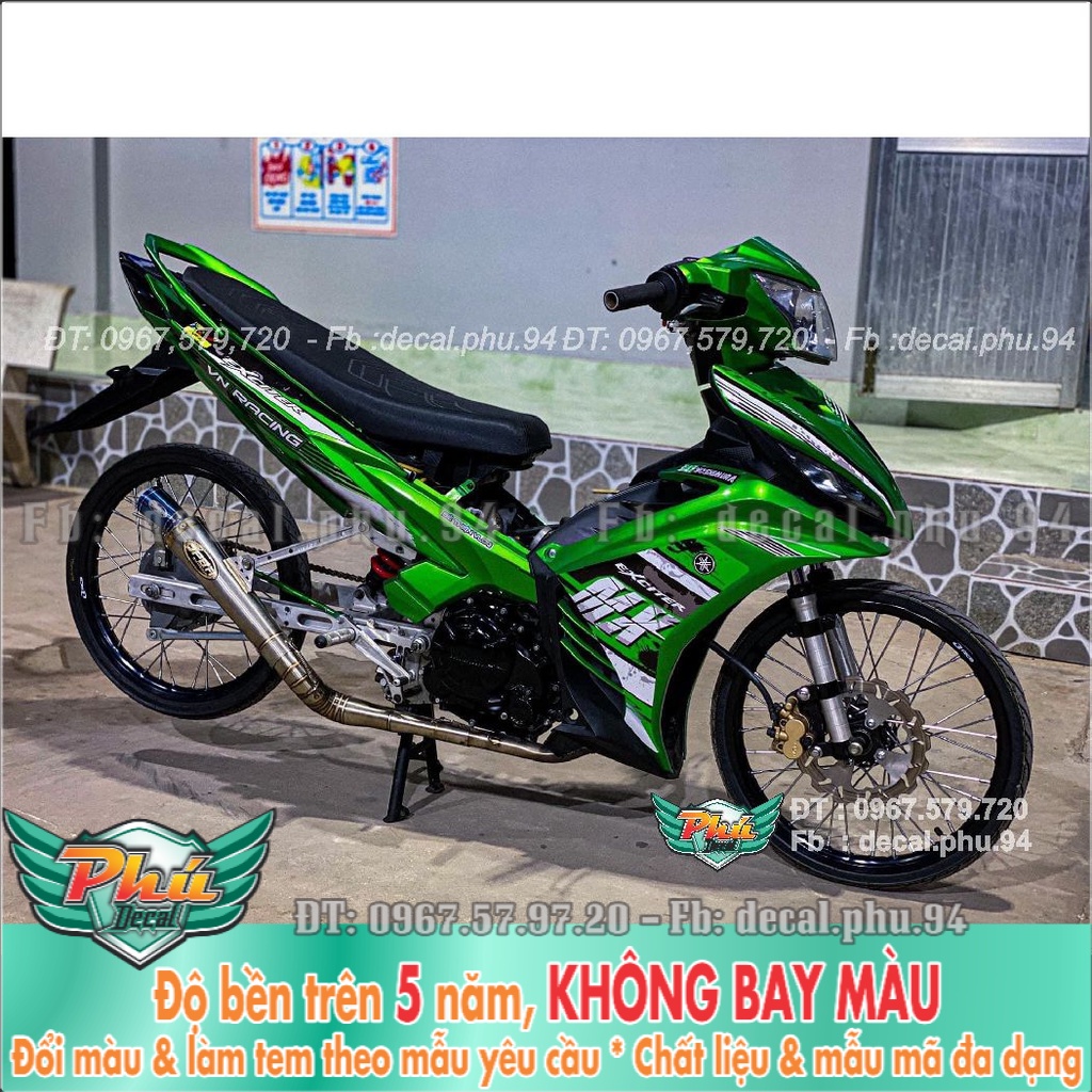 Tem rời Ex 135 Mx xanh candy (K) -1