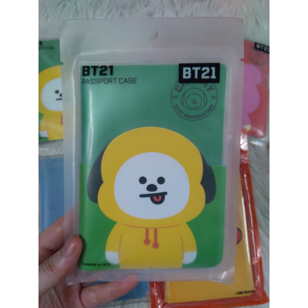 Cover passport BT21/ Bọc hộ chiếu