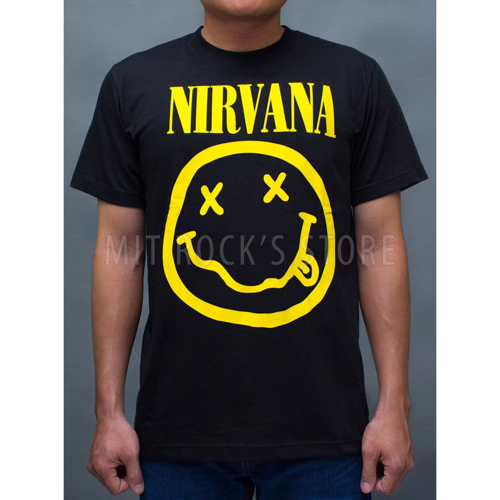 Áo Nirvana - Rock band tee - Áo Rock - Size S, M, L, XL, XXL - Áo Thái Lan