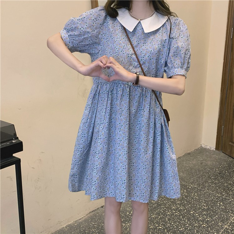 [ORDER] VÁY BABYDOLL HOA NHÍ CỔ SEN BẦU BÍ BON CHEN ULZZANG - KÈM ẢNH THẬT CUỐI | BigBuy360 - bigbuy360.vn