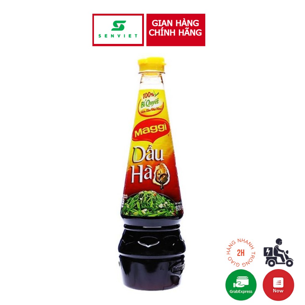 DẦU HÀO MAGGI CHAI 820ML HƯƠNG VỊ ĐẬM ĐÀ,THƠM NGON