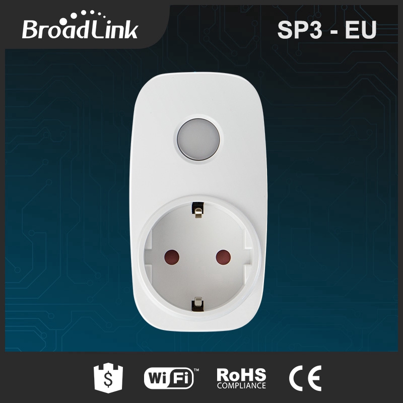 Gobuy Sales BroadLink SP3S Wireless WiFi Smart Socket Switch Plug Timer Monitor EU For Phone GOBUY | BigBuy360 - bigbuy360.vn