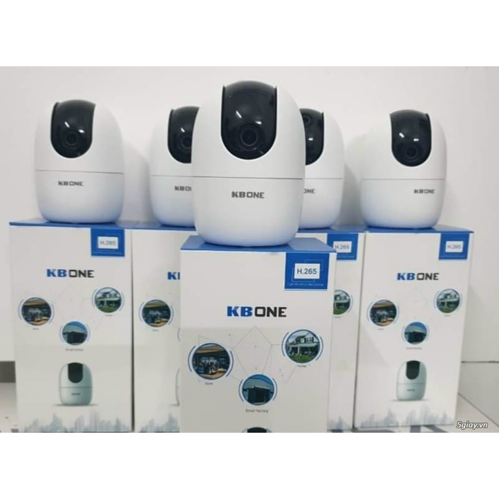 Camera IP không dây hồng ngoại 4.0 Megapixel KBVISION KBONE KN-H41P Xoay 360, đàm thoại 2 chiều, báo động bảo hành 2 năm | BigBuy360 - bigbuy360.vn