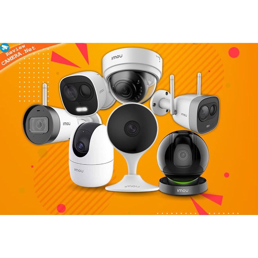 Camera ngoài trời IPC-G22P- imou chính hãng, Hình ảnh sắc nét Full 1080P- Xoay 360 đàm thoại 2 chiều hồng ngoại về đêm