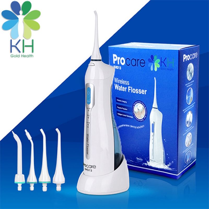 Máy tăm nước du lịch cầm tay cao cấp PROCARE KHD 13, PROCARE A9-A9 NEW - Bảo hành 12 tháng - Tặng kèm hộp đựng máy