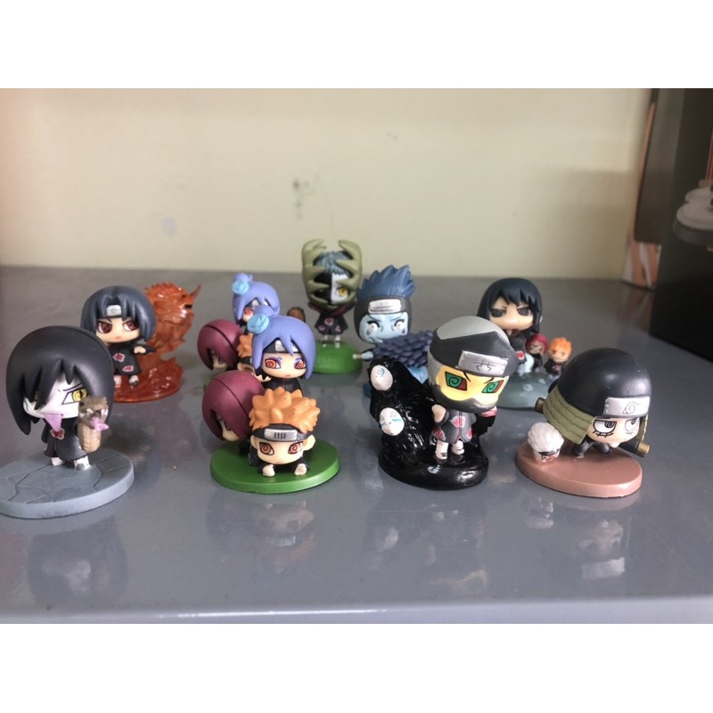 [MHĐ] Bộ mô hình - Figure Chibi Naruto - Akatsuki (6 nhân vật)