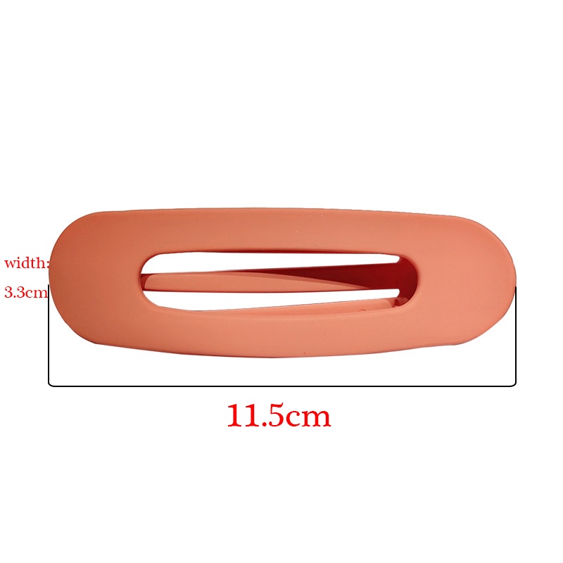 Kẹp tóc mỏ vịt Haimeikang màu trơn thời trang Hàn Quốc cho nữ