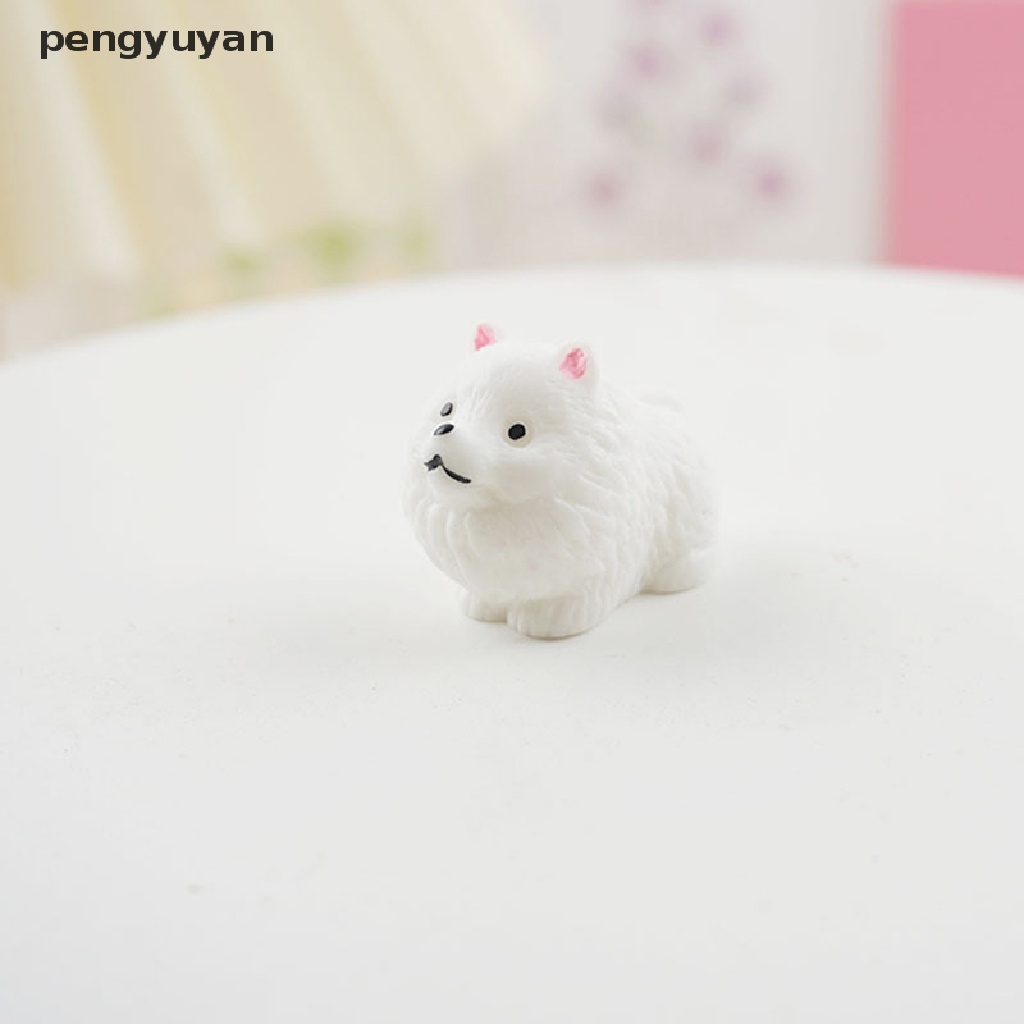 [pengyuyan] Đồ trang trí Chú Chó Mini Trang Trí Thu Nhỏ [Mới]