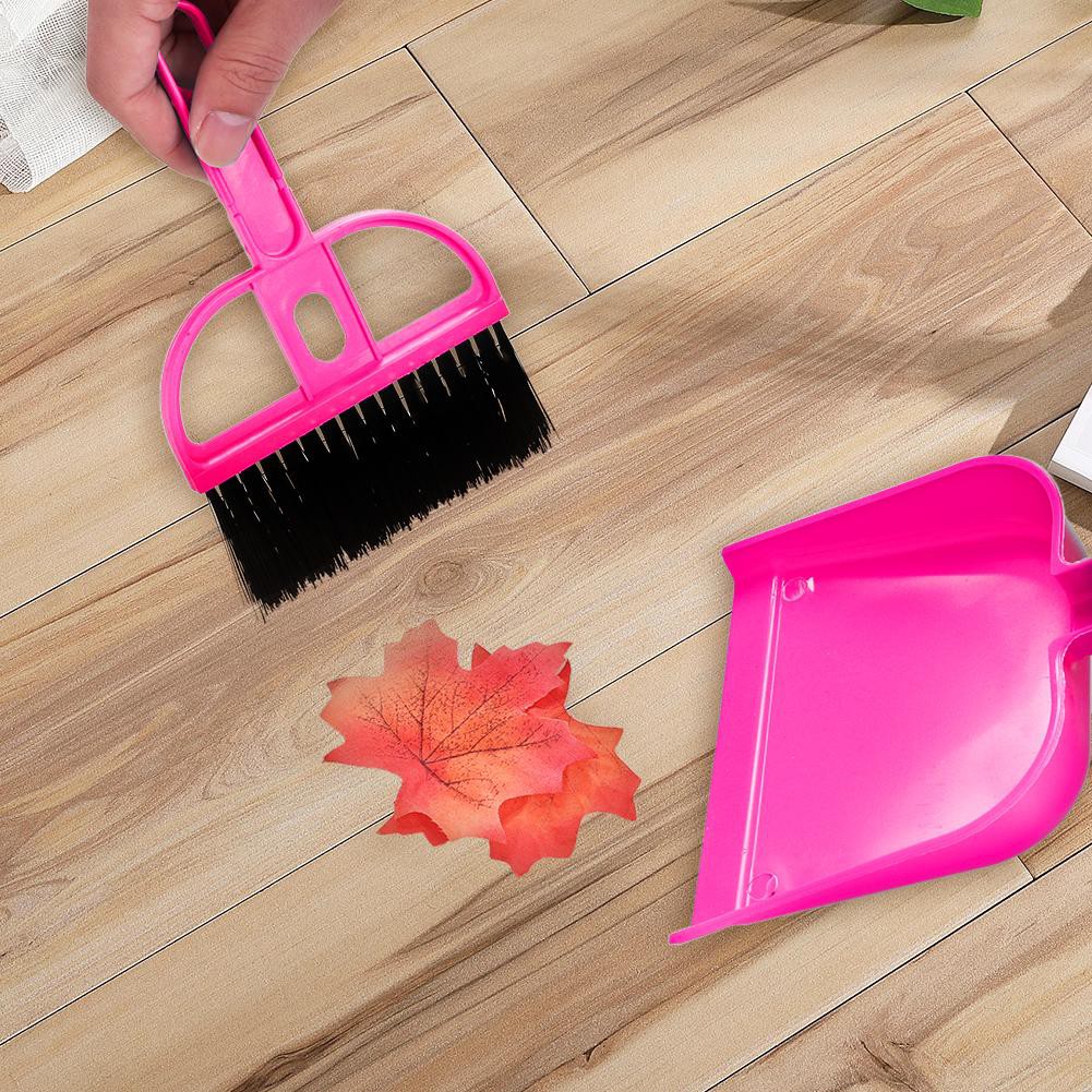 Bộ chổi và ki nhỏ quét bụi dọn dẹp bàn phím bằng nhựa