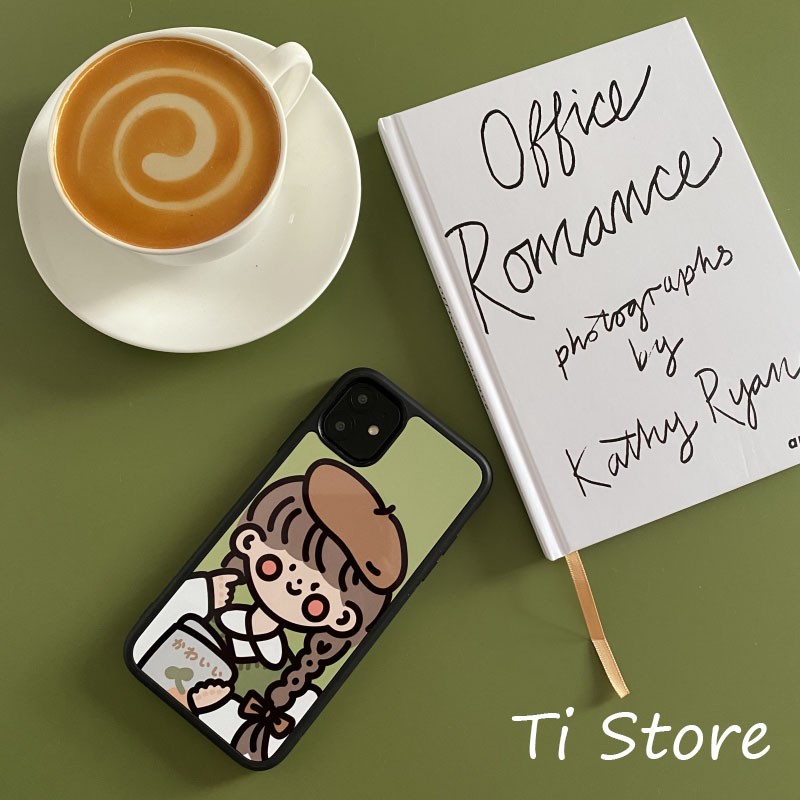 Ốp Lưng Girl Green iP [ TI STORE ]