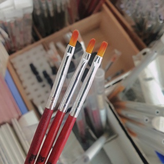 Cọ Cúc Cán Gỗ Vẽ Hoa Cao Cấp